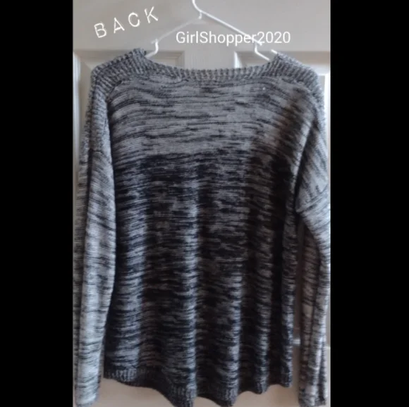 🐸Ladies Salt and Pepper Sweater - Picture 4 of 4
